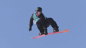 [영상] "어느 선수도 못 한 난이도" 쑤이밍의 완벽 연기! (스노보드 남자 빅에어 결승 2차 시기)