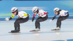 [영상] 처음부터 끝까지 우위&hellip;일본 결승행, 은메달 확보 (스피드스케이팅 여자 팀추월 준결승)