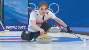 [영상] "100점짜리 샷이네요!" 김초희 멋진 샷! (8엔드) (컬링 여자 예선-대한민국 vs 스위스)
