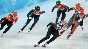 [영상] '최민정만 빨리감기' 압도적 실력&hellip;올림픽 신기록! (쇼트트랙 여자 1500m 준결승)