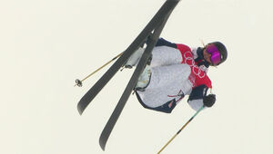 [영상] '평창 동메달리스트' 브리타 시고니&hellip;'높이만 유지했다면' (프리스타일 스키 여자 하프파이프 예선 1차 시기)