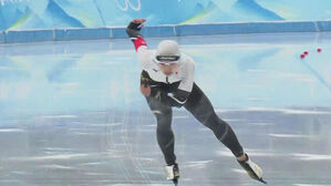 [영상] "포기란 없다"…'이상화 라이벌' 고다이라 나오의 역주 (스피드 스케이팅 여자 1000m)