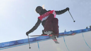 [영상] "그랩이 좋으니 확실히 멋있네" (프리스타일 스키 여자 하프파이프 결승 2차 시기)