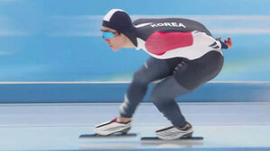 [영상] '폭발적인 초반 스피드' 사력을 다한 차민규의 레이스 (스피드스케이팅 남자 1000m)