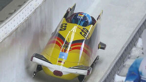 [영상] 썰매 제왕의 행차! 평창 2관왕 '팀 프리드리히'의 질주 (봅슬레이 남자 4인승 1차 시기)