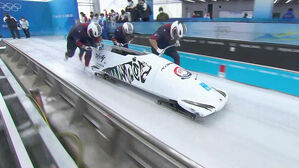 [영상] '올림픽 첫 출전' 팀 석영진의 최선을 다한 레이스! (봅슬레이 남자 4인승 2차시기)