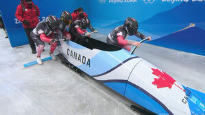 [영상] "썰매 강국 독주 막았다" 팀 저스틴 크립스, 값진 동메달 차지 (봅슬레이 남자 4인승 4차 시기)