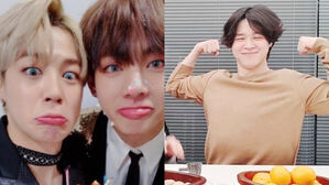 [SBS Star] BTS JIMIN Updates Fans on V's Condition