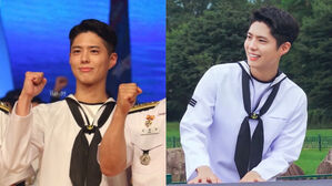 [SBS Star] Park Bo Gum Practically Discharged from Military Service Today