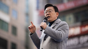 이재명, 충주·원주 유세…저녁엔 '위기 강한 경제대통령' 연설 방영