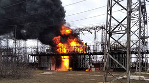 '일촉즉발' 돈바스서 포성 지속&hellip;발전소 파괴 &middot; 방송국 큰 폭발