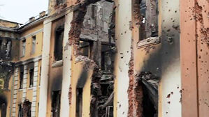 우크라 "러시아군, 민간인 대피 행렬까지 공격"