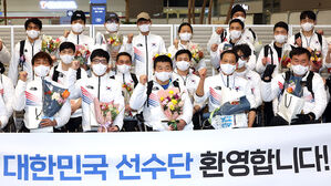 베이징 동계패럴림픽 선수단, 10일간 열전 마치고 귀국