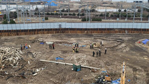 용산구 공사장서 폭탄 추정 물체 발견