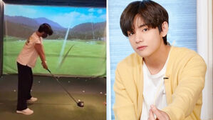 [SBS Star] BTS V Impresses Fans with His New Hobby: Golf