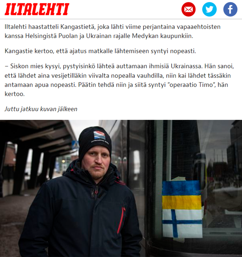 티모 강가스티에 씨. (사진=iltalehti지 온라인 뉴스 캡쳐)