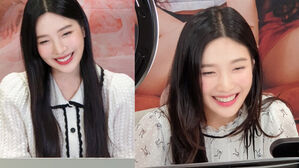 [SBS Star] Fans Are in Love with the Way Red Velvet JOY Smiles to Fans During Their Phone Call