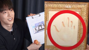 [SBS Star] VIDEO: Nam Joo Hyuk Explains His Odd but Hilarious Handprint from Years Ago