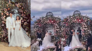 [SBS Star] VIDEO: Son Ye-jin Dances at Her Wedding; Hyun Bin Kisses Her on the Lips After the Dance