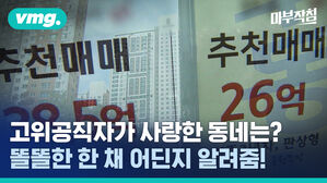 고위공직자가 사랑한 동네는?
똘똘한 한 채 어딘지 알려줌!