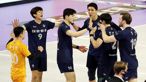 대한항공, 챔프 1차전 승리&hellip;2년 연속 통합우승 '1승 남았다'