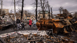 IMF, 우크라 성장률 -35% 예상…러시아 -8.5%