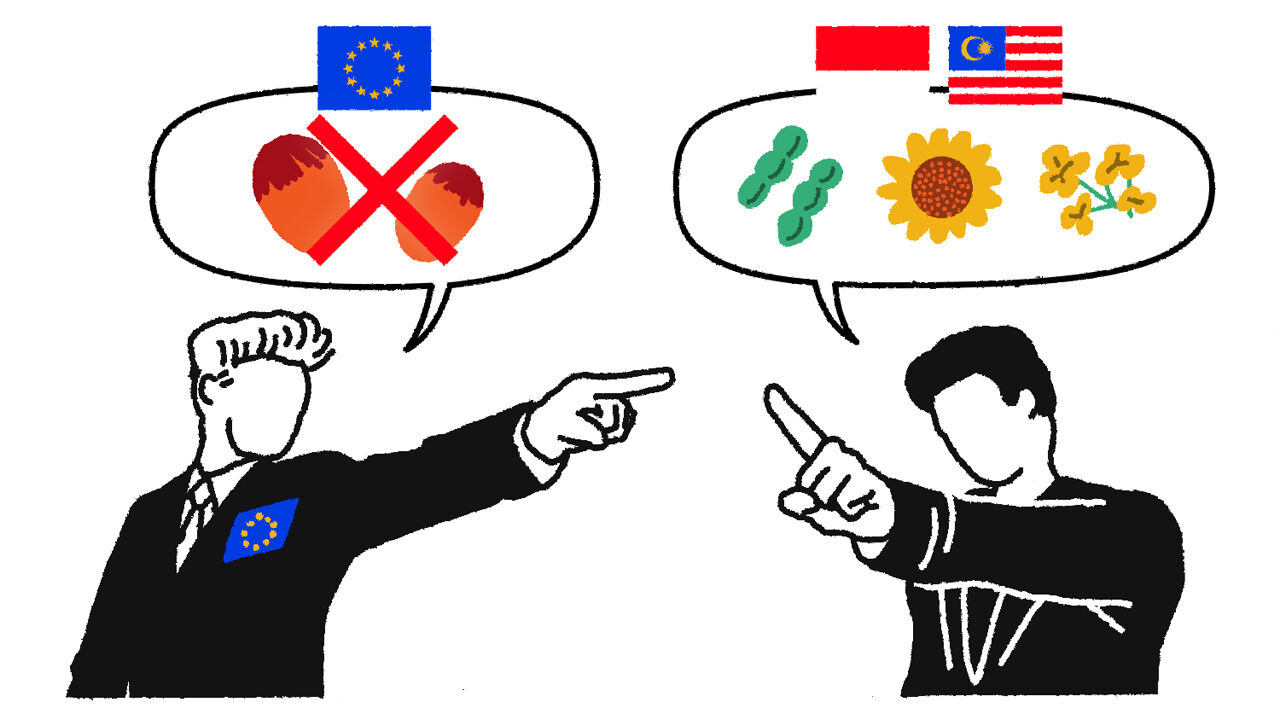EU와 팜유 생산국간의 갈등