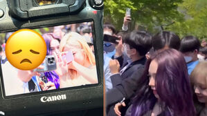 [SBS Star] Hundreds of Male Students Flock Around aespa; Fans Are Furious About Poor Security