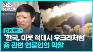 D리포트 "한국, 이웃 적대시 우크라처럼" 중 관변 언론인의 막말
