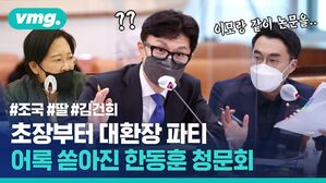 #조국 #딸 #이모 #김건희 ... 초장부터 대환장 파티, 어록 쏟아진 한동훈 청문회.