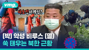 악성 바이러스 박멸! 쑥 태우는 북한 근황