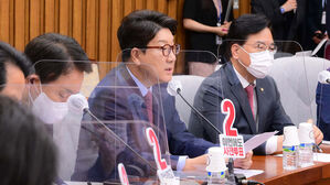 권성동 "정호영 사퇴, 늦었다고 생각하지 않아&hellip; 불법 &middot; 부당행위 드러난 것 없어"