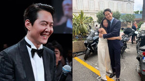 [SBS Star] Lee Jung Jae Melts the Heart of His Stylist with His Thoughtful Move at 'Cannes'