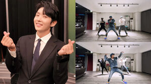 [SBS Star] VIDEO: Lee Joon Gi Shows Some Amazing Dance Moves to PSY & BTS SUGA's 'That That'