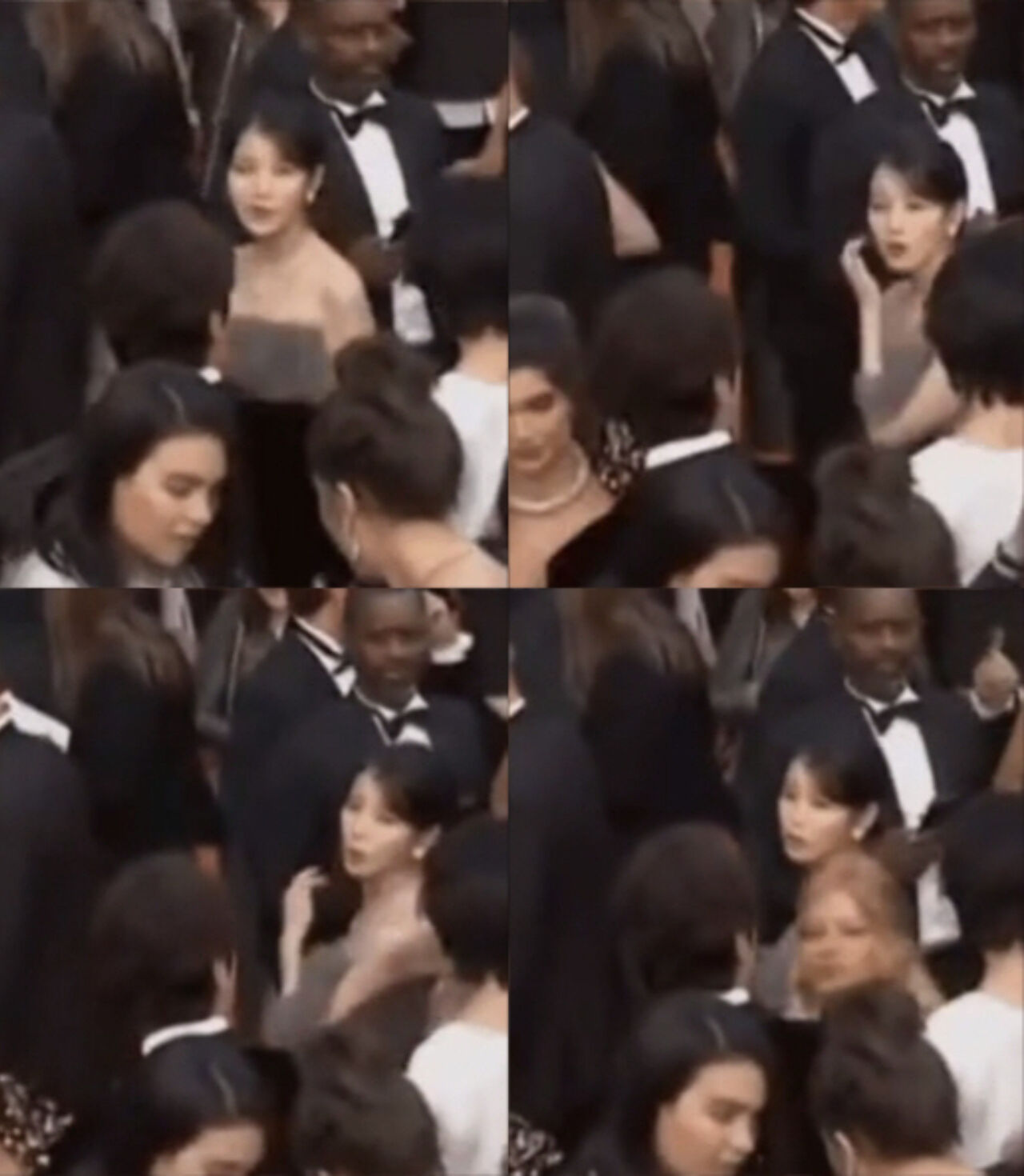 French Beauty Influencer Apologizes for Bumping Into IU at the Cannes Red Carpet
