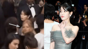 French Beauty Influencer Apologizes for Bumping Into IU at the Cannes Red Carpet