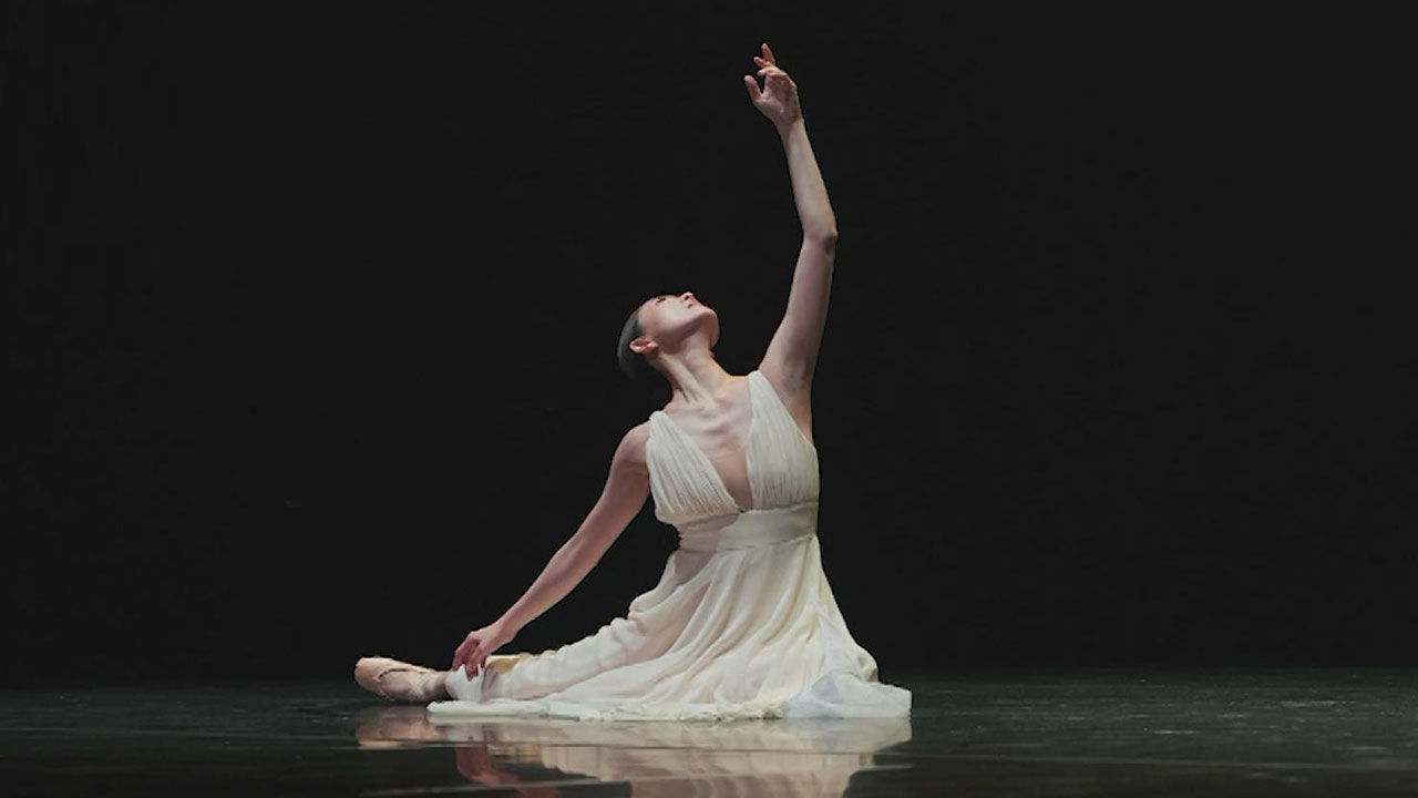 발레리나 김주원의 공연 모습