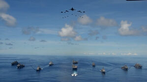 [D리포트] 미군 초대형 훈련 '용감한 방패'&hellip;날짜 확 당겨 태평양에서 진행 중