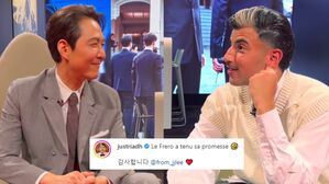 [SBS Star] Lee Jung Jae Keeps His Promise He Made About Taking French Celebrity Around Korea When He Comes