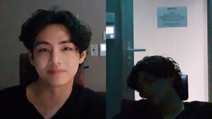 [SBS Star] BTS V Takes a Nap During a Live Broadcast When Millions of Fans Were Watching It