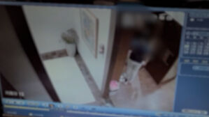 골프장 탈의실에 설치된 CCTV..실시간 모니터가 있던 곳은