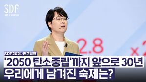 [SDF2021] 청년 문제, 지역소멸, 기후 위기의 퍼펙트 스톰 : 생태, 지역, 세대 간 공존(共存)의 길 찾기 - 이유진 부소장