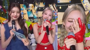 [SBS Star] VIDEO: IVE WONYOUNG Helps TWICE NAYEON Struggling with Her Lines as a Special Host