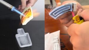 [D리포트] 불에도 녹지 않는 중국 유명 아이스크림 논란…업체가 넣었다고 밝힌 물질은