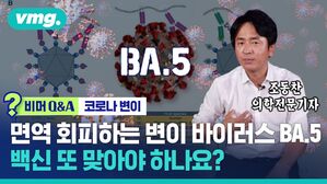 [비머Q&A] 면역 회피하는 변이 바이러스 BA.5 급속히 전파&hellip;백신 또 맞아야 하나요?
