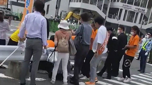 아베 전 총리 피습
