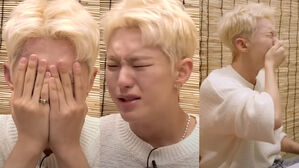 [SBS Star] VIDEO: HOSHI Cries His Eyes Out While Stating How Much He Loves His Agency