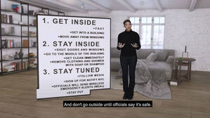 "핵 공격 땐 건물 안으로" 뉴욕시 유튜브에 행동요령 안내