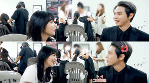 [SBS Star] VIDEO: Red Velvet JOY & NCT DOYOUNG Exchange the Cutest Conversation