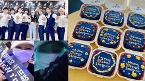 [SBS Star] 'E.L.F.' (G)I-IDLE YUQI Gifts Cute Custom Cakes to Super Junior Members on Their Concert Day